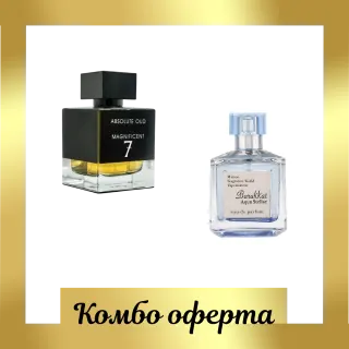 Fragrance World Absolute Oud Magnificent 7 EDP 100 ml. + Fragrance World Barakkat Aqua Stellar EDP 100 ml.