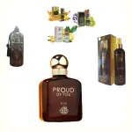 Fragrance World Proud of You Oud + Otoori Oud + My Perfumes Waseemah + 3 μικρά αρωματικά έλαια