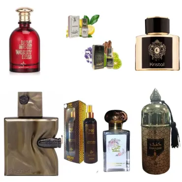 French Avenue Spectre + Fragrance World Kristal + Τα αρώματά μου Love More Worry Less + Τα αρώματά μου Waseemah + Otoori Jameela + 3 μίνι αρωματικά έλαια + Otoori Oud