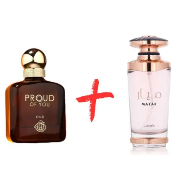 Lattafa Mayar και Fragrance World Proud of You Oud