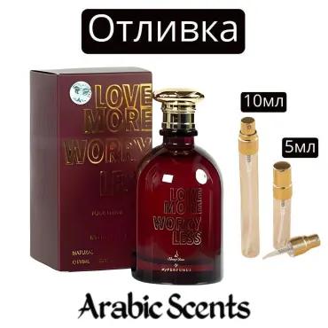 Casting | Τα αρώματά μου Love More Worry Less EDP