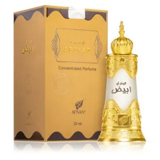 Λάδι αρωμάτων Afnan Abiyad Sandal 20 ml. - Unisex