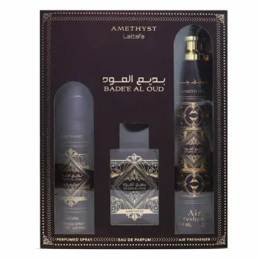 Σετ δώρου Lattafa Bade'e Al Oud Amethyst