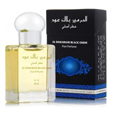 Αρωματικό έλαιο Al Haramain Black Oudh 15 ml. - Unisex